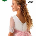 niña Dunia comunión vestido