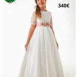 vestido comunión Saray niña