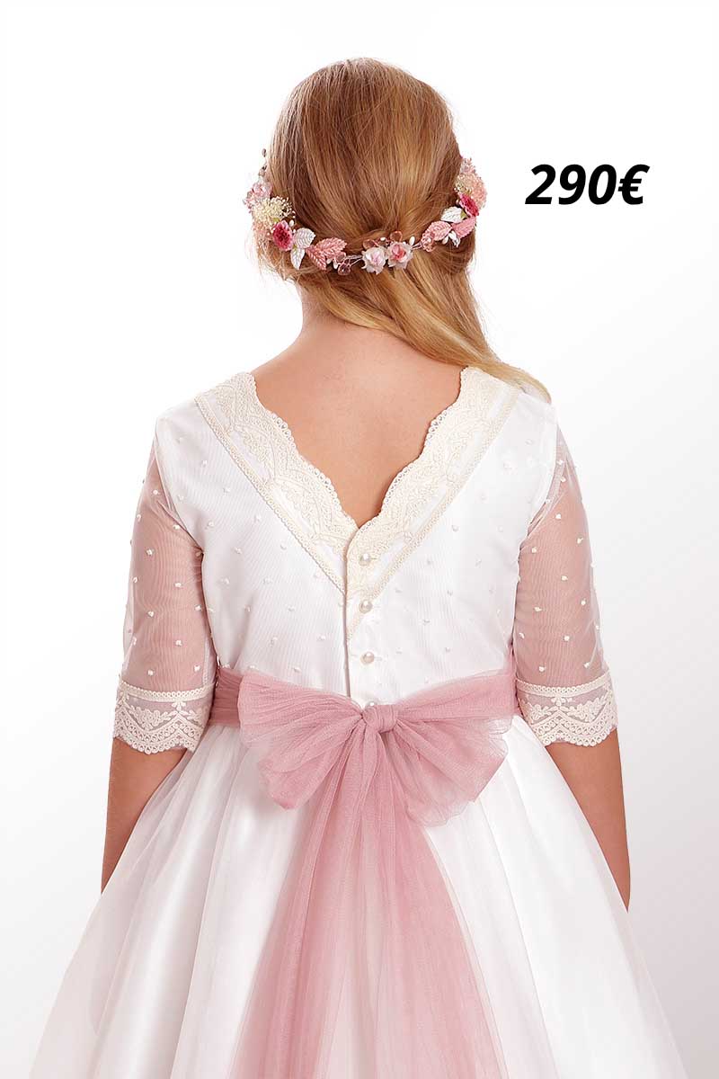 vestido niña Ximena comunión