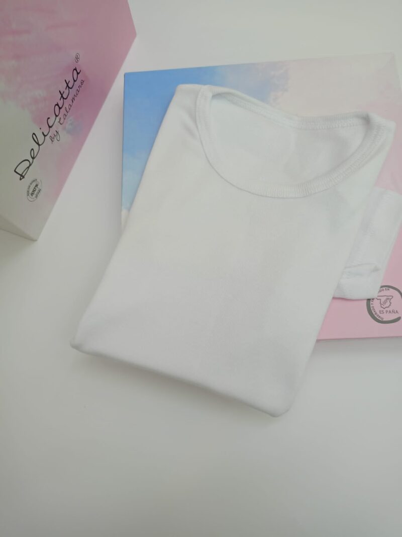 Camiseta algodón niño manga corta.